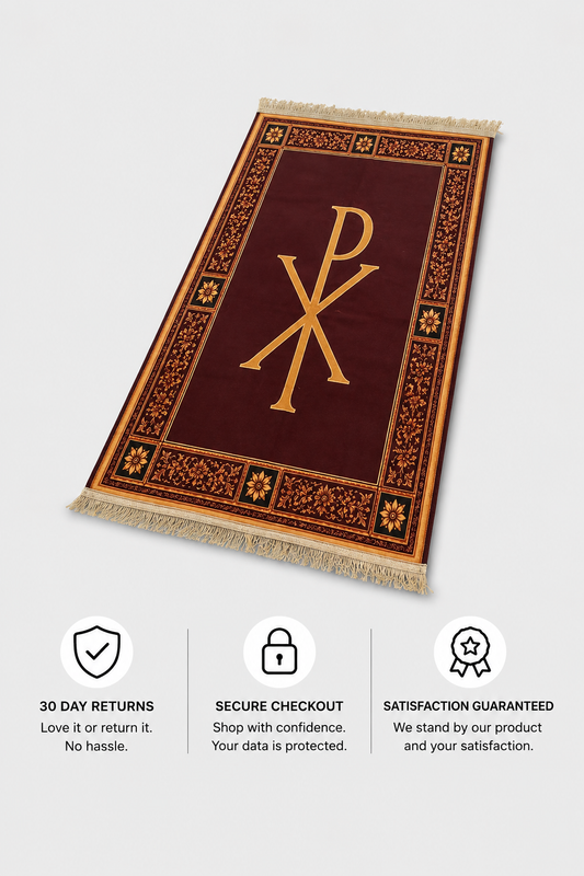 Chi-Rho Prayer Mats
